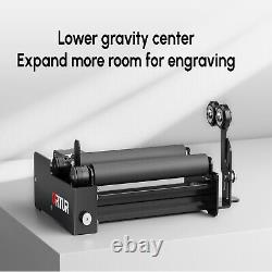 Module de gravure et de découpe laser rotatif à 360° Ortur pour la gravure de cylindres
