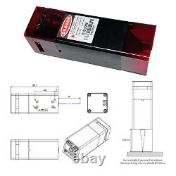 Module laser 450nm 80W PWM/TTL tête laser pour machine de gravure CNC 3018 Pro