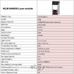 Module laser CNC N40630 pour tête de machine de gravure/découpe laser graveur.