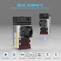 Module laser CNC NEJE A40640 adapté à la tête de machine de découpe et de gravure laser.