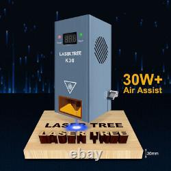 Module laser LASER TREE K30 30W de puissance optique pour tête de machine de gravure CNC coupe bricolage