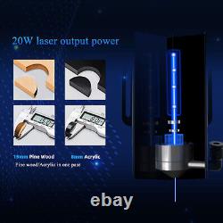 Module laser de 20W pour une portée plus longue - Machine de gravure et de découpe laser Ray 5 pour le travail du bois