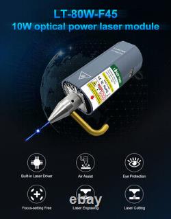 Module laser de sortie optique de 10W pour machine CNC 3018 graveur/découpe DIY
