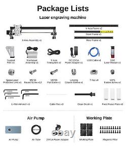 Nouveau Laser Arbre K1 Mini 10W Graveur Laser, Machine de Gravure et de Découpe DIY
