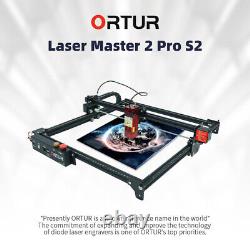 ORTUR Laser Master 2 Pro S2 LU2-2 24V Machine de gravure et de découpe au laser