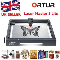 ORTUR Laser Master 3 Lite + 24V LU2-4-SF 5W Machine de Gravure et de Découpe Laser CNC