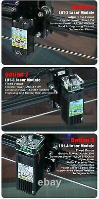 Ortur 2021 Maître Laser Engravage Machine Cuting 7w /15w /20w Grande Zone 32 Bit
