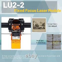Ortur Laser Master 2 S2 Lu2-2 Graveur Laser Machine De Découpe À Gravure Laser Cnc