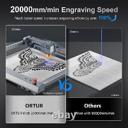 Ortur Laser Master 3 Graveur Laser 10w Bricolage Machine De Découpe 400400mm