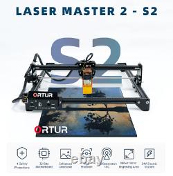 Ortur Lazer Master 2 S2 Lu2-2 Machine De Découpe À Gravure Laser Cnc Pour Le Bois Métal