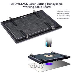 Plaque De Travail Honeycomb De Coupe Laser Atomstack 380x284x22mm Pour Graveur Co2