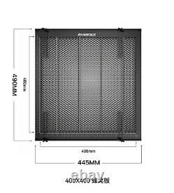 Plaque de travail en nid d'abeille de découpe laser ATOMSTACK 400*400*22mm pour graveur CO2