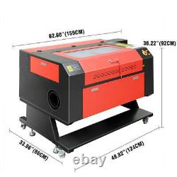 Ridgeyard 100w Co2 Gas Laser Gravure Coupe Graveur Machine 700500mm