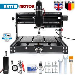 Royaume-Uni? Machine de fraisage CNC 3020 PLUS 500W ER11 Gravure Laser de Coupe de Métal Bois