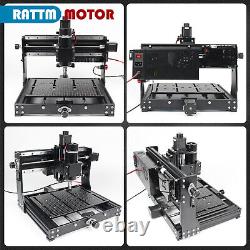 Royaume-Uni? Machine de fraisage CNC 3020 PLUS 500W ER11 Gravure Laser de Coupe de Métal Bois