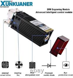 Royaume-Uni? Module laser 20With40W 12V longueur d'onde 450nm pour machine de gravure et de découpe au laser