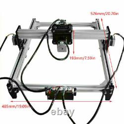 Royaume-uni Plug Laser Gravure Machine Cutting Machine Printer Desktop Diy Support Vg-l3 Laser