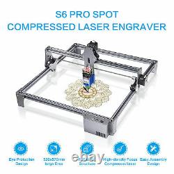 Sculpfun S6 Pro Laser Gravure Graveur Machine De Coupe Pour Le Bois Eu Plug