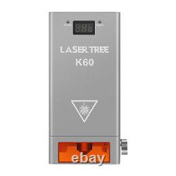 Tête de coupe laser K60 LASER TREE 60W à haute puissance pour machine de gravure laser DIY