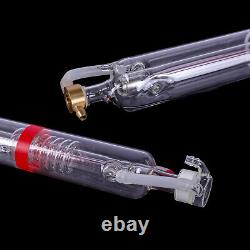 Tube laser CO2 de 80W-100W 125cm pour gravure laser Découpe laser Tube laser Expédition au Royaume-Uni