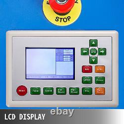 Vevor 50w Co2 Laser Graveur Machine De Gravure 50x30cm Cutter LCD Panneau De Commande