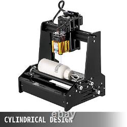 Vevor Cnc Mini Graveur Laser Cylindrique 15w Laser Gravure Machine De Découpe